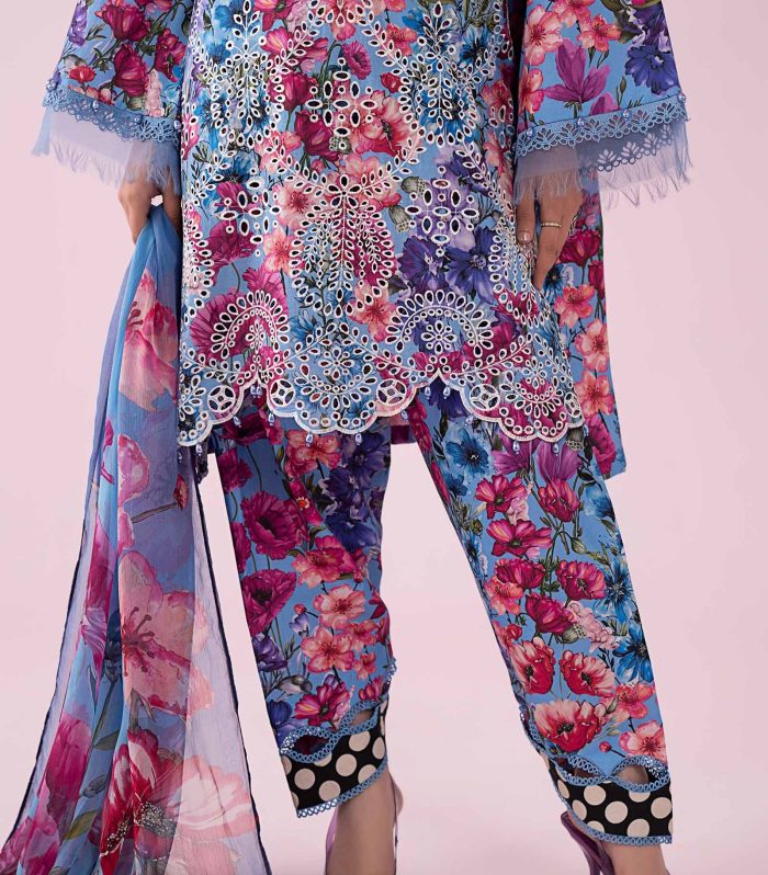 Maria.B ChikenKari Luxury Lawn Article (Master Piece)
