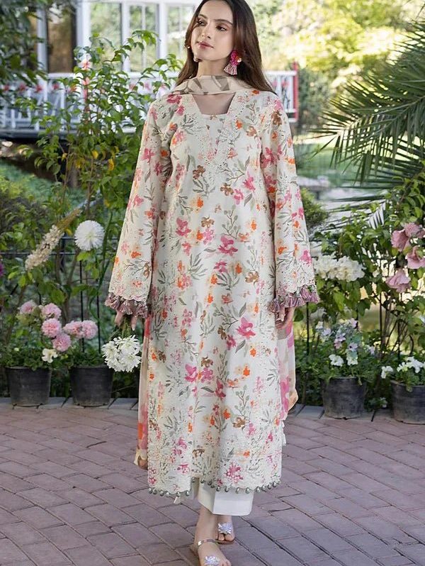 Crimson Luxury Embroidered Lawn Article( Master piece)